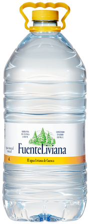 Agua garrafa fuente Liviana 6l