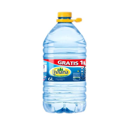 Agua garrafa fuente Liviana 6l La Despensa