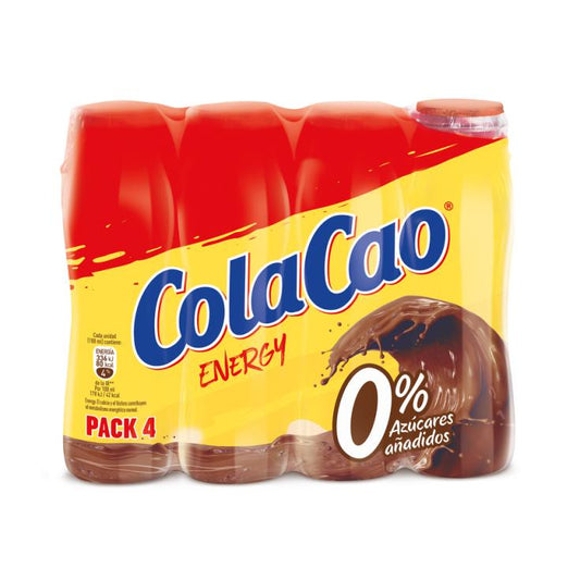 Batido energy 0% azucares Colacao p4 La Despensa