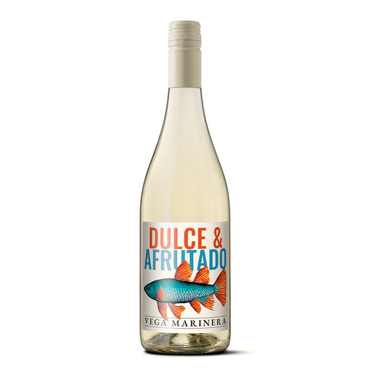 Vino blanco dulce afrutado Vega marinera 750ml