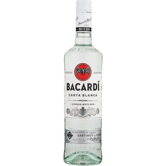 Ron  Bacardi carta blanca 700ml La Despensa