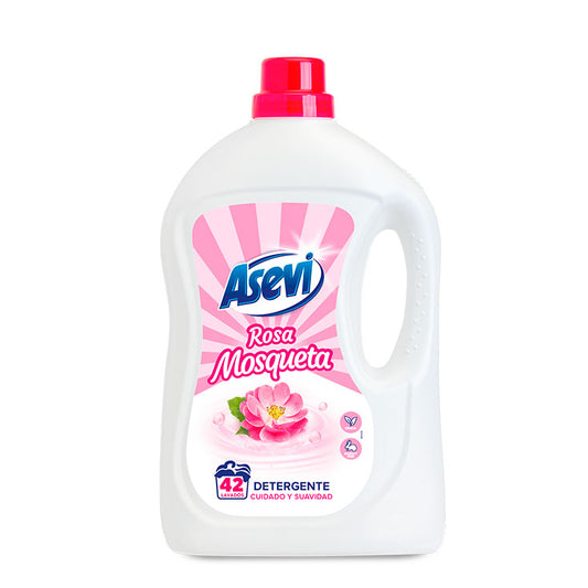 Detergente líquido rosa mosqueta Asevi 42d La Despensa