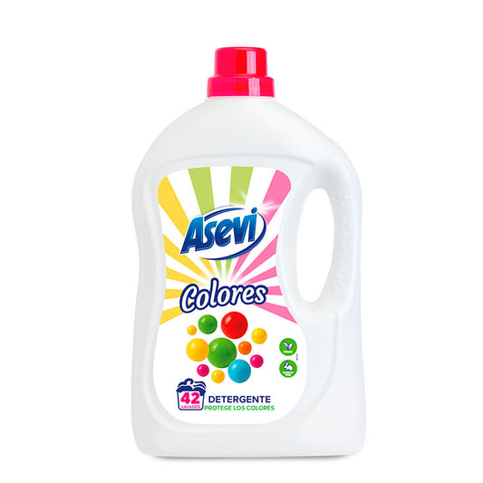 Detergente líquido colores Asevi 42d La Despensa
