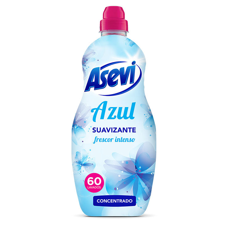Suavizante concentrado azul Asevi 60d