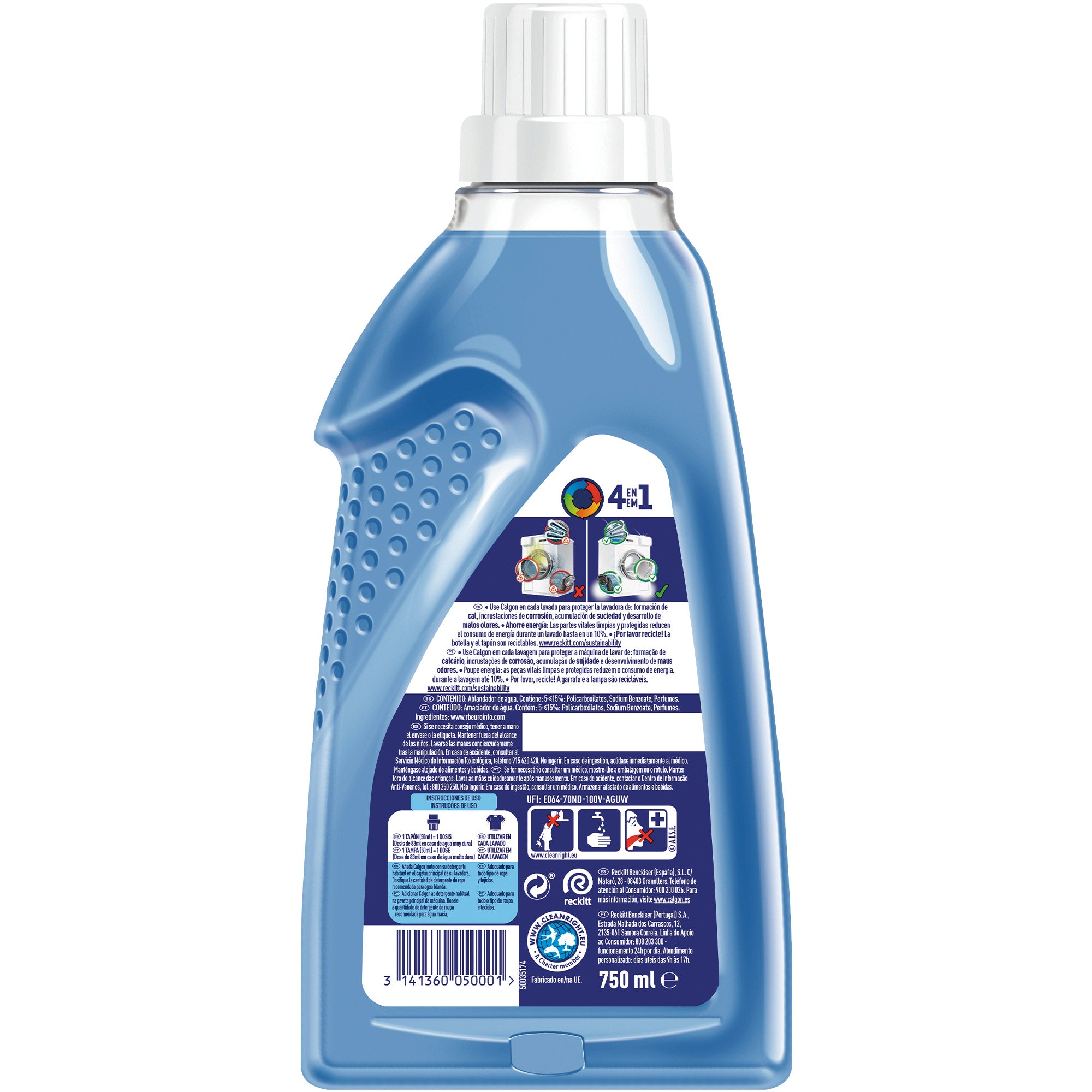Descalificador antical gel Calgon 750ml