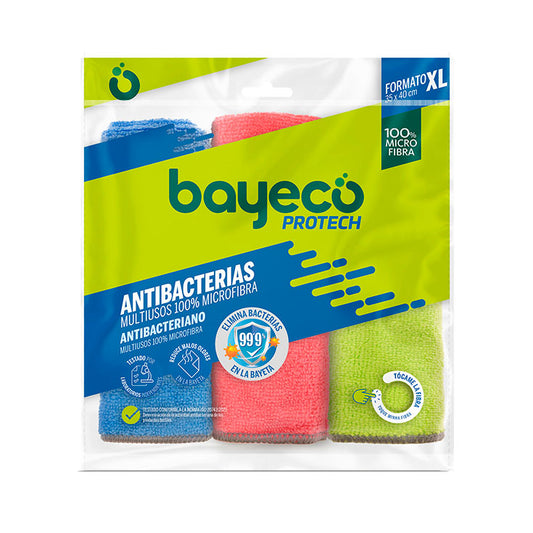 Bayeta protech antibacterias Bayeco 3u La Despensa