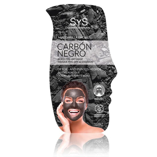Mascarilla facial carbón Sys 15ml La Despensa