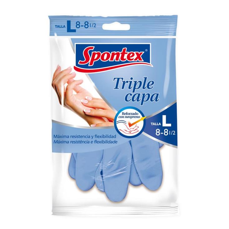 Guante triple capa grande Spontex 1u