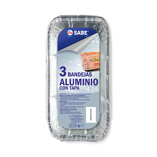 Bandeja aluminio 1.5l Ifa sabe p3 La Despensa