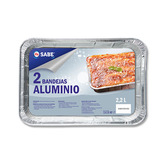 Bandeja aluminio 2.2l Ifa sabe p2 La Despensa
