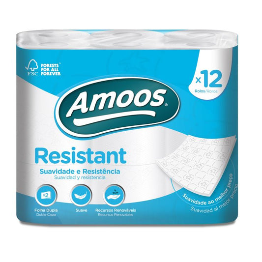 Papel higienico confort Amoos 2c.p12 La Despensa
