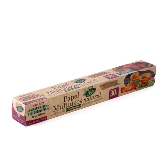 Papel multiusos natural 30m Greenfliss 1u La Despensa