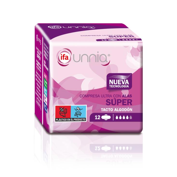 Compresa ultra super alas Ifa unnia 12u