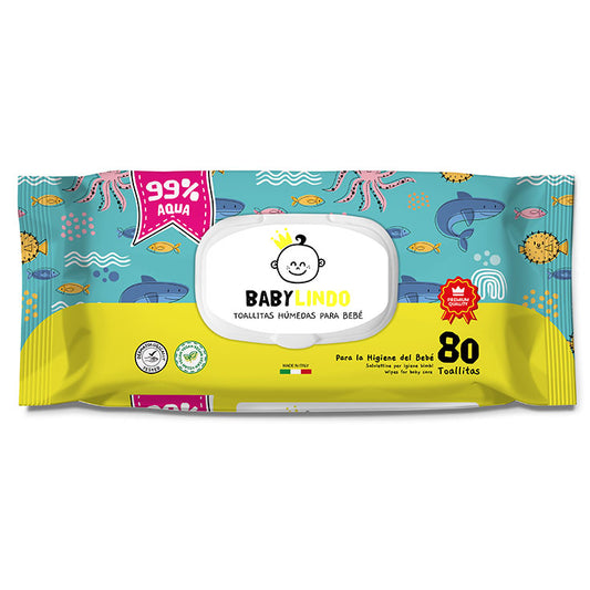 Toallitas húmedas aqua Baby lindo 72u La Despensa
