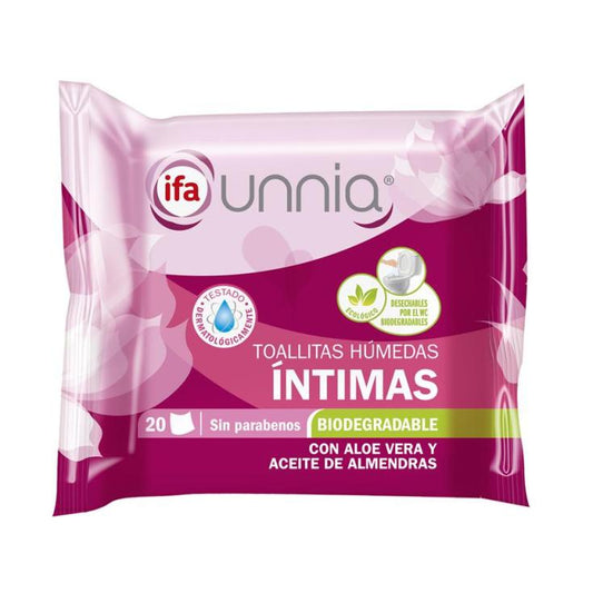 Toallita húmeda íntima Ifa unnia 25u La Despensa