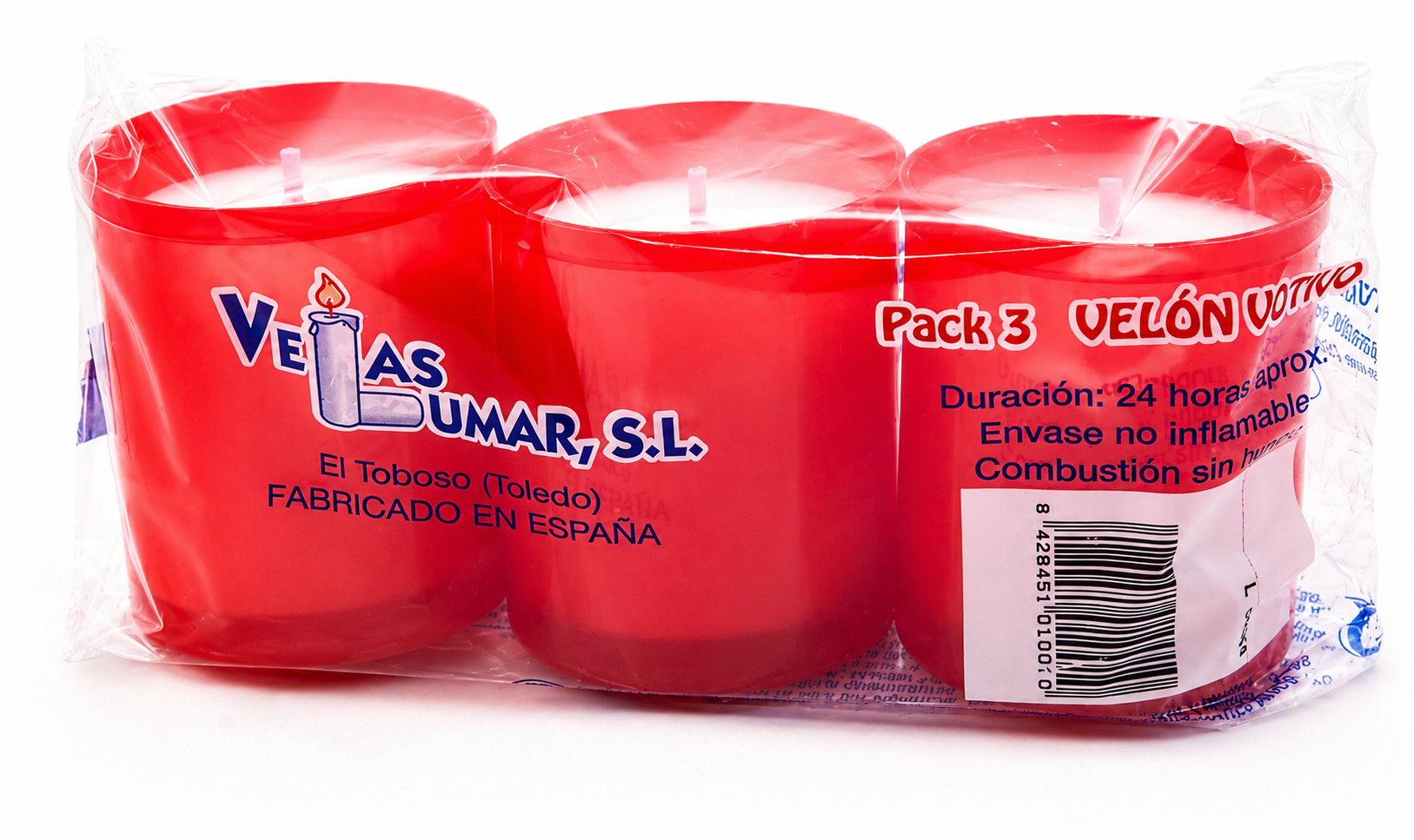 Velon pequeño rojo Luminun p3