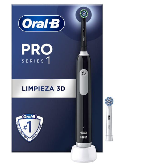Cepillo dental eléctrico pro1 negro Oral b 1u La Despensa
