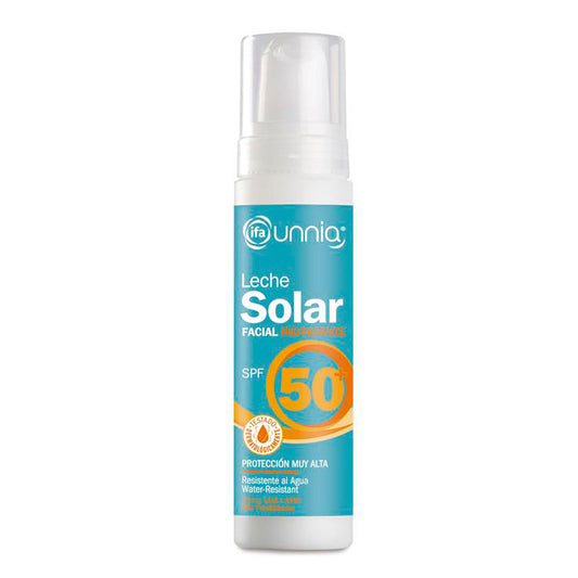 Leche solar hidratante facial spf 50 Ifa unnia 50ml La Despensa