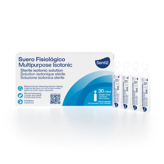 Suero fisiológico monodosis Senti2 30u 5ml/u La Despensa