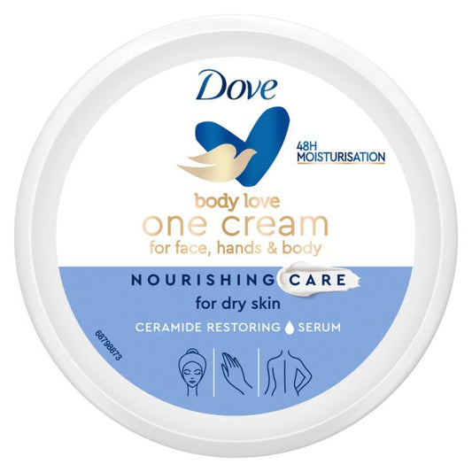Crema 3 en 1 lata azul Dove 250ml La Despensa