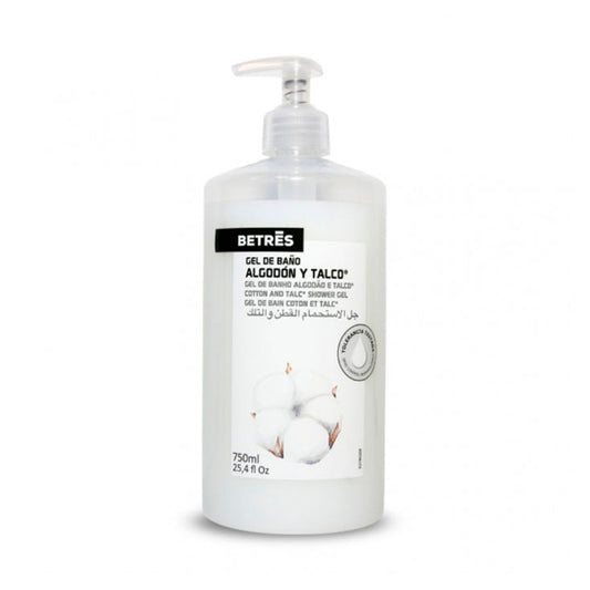 Gel baño & ducha algodon y talco Betres 750ml La Despensa