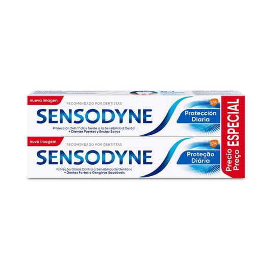 Dentífrico duplo protecc diaria Sensodyne p2 75ml/u La Despensa