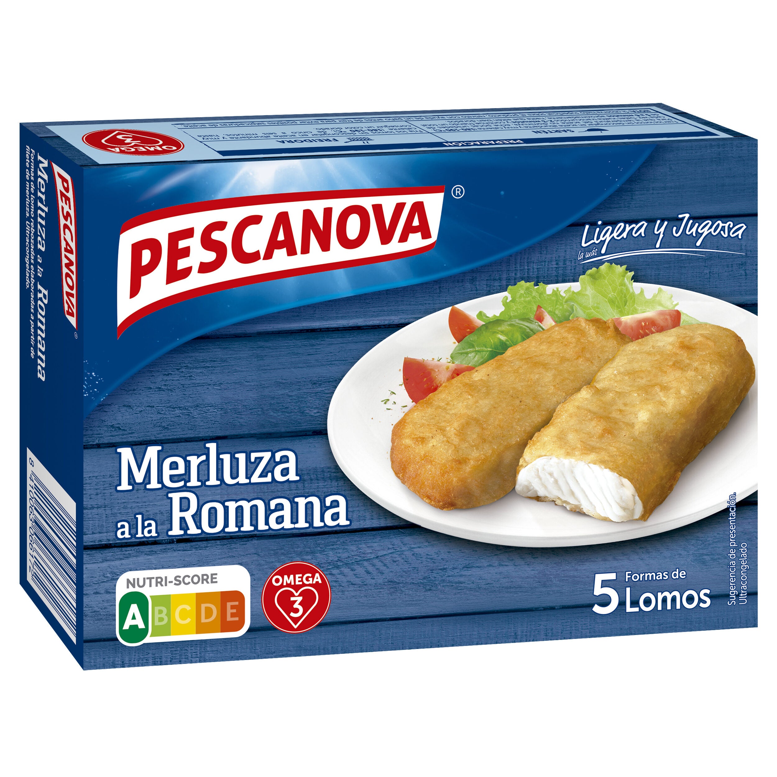 Lomo merluza romana Pescanova 325g
