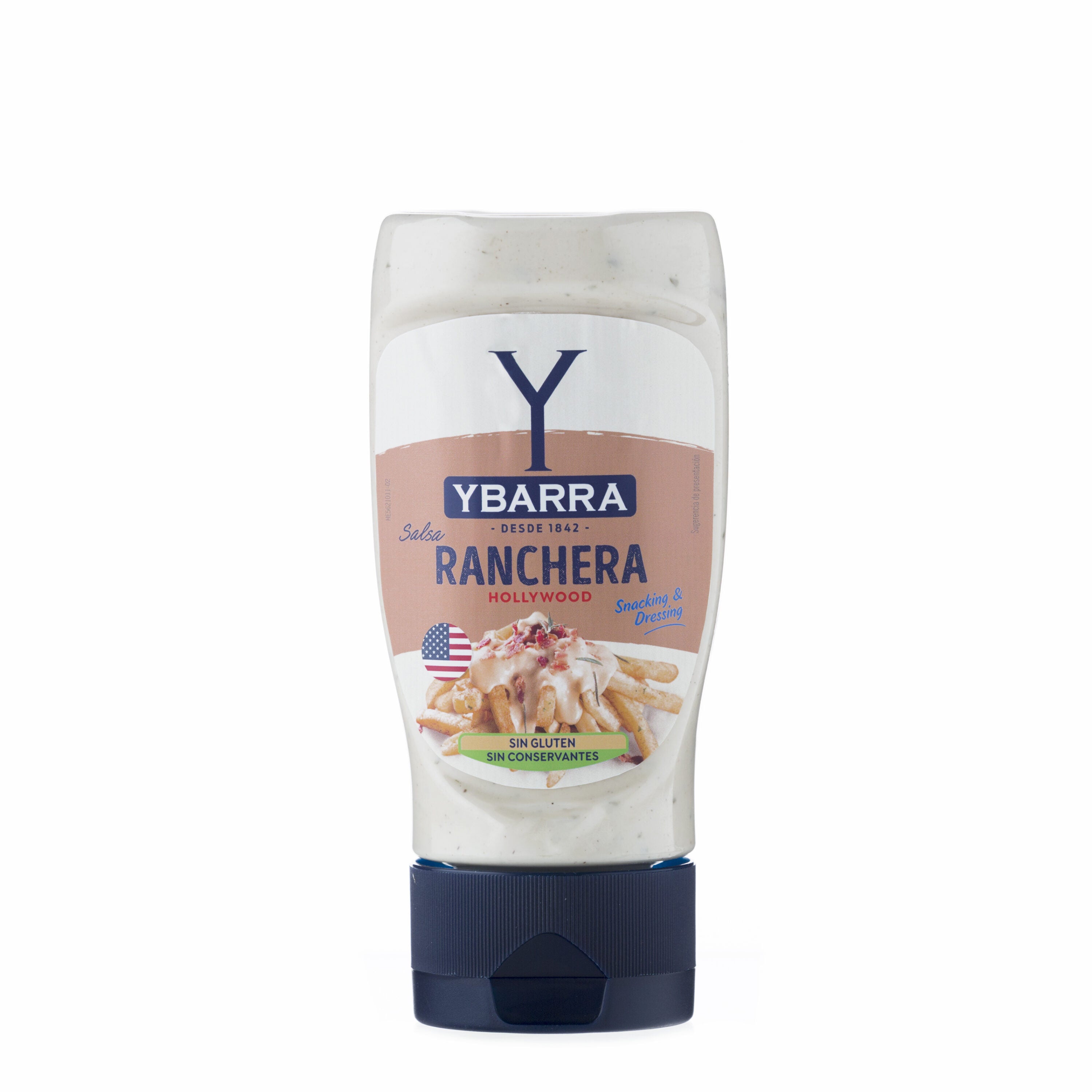 Salsa ranchera hollywood Ybarra 250ml
