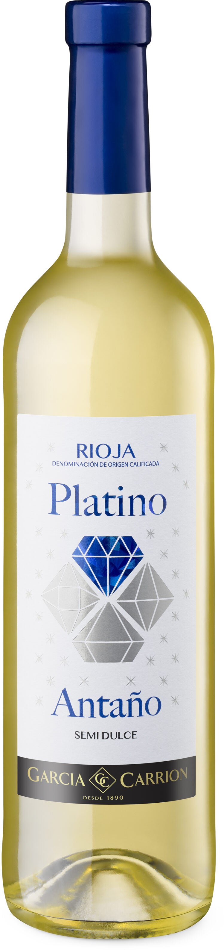 Vino blanco semidulce rioja Platino antaño 750ml
