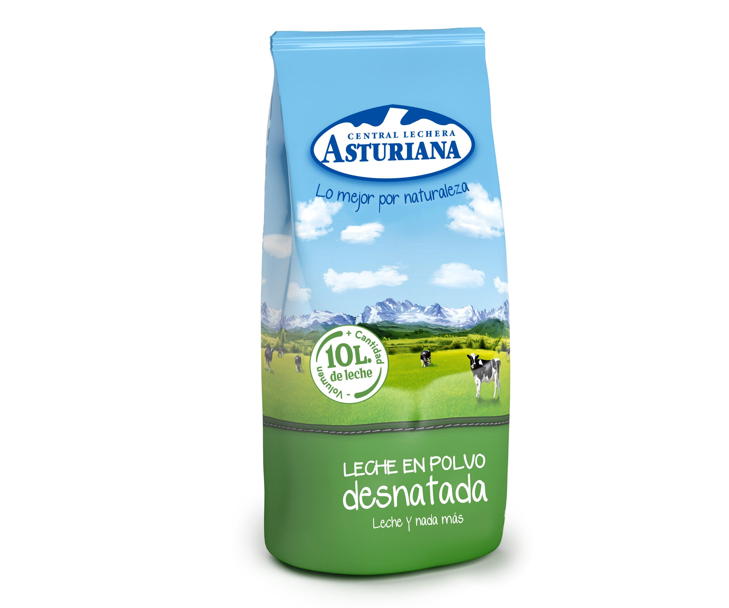 Leche polvo desnatada  Asturiana 1kg