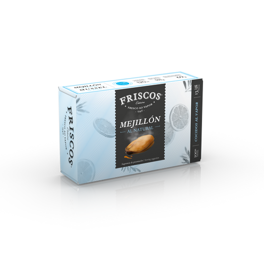 Mejillon natural 13/18 lata Friscos 69g escurr La Despensa