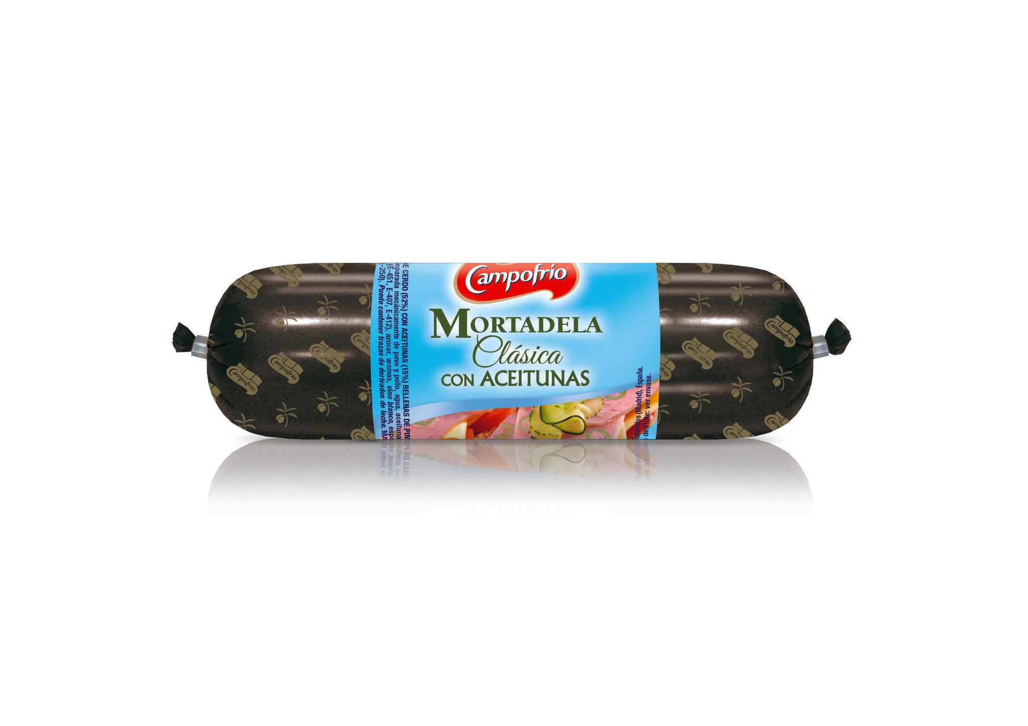 Mortadela c/ aceituna Campofrio 330g