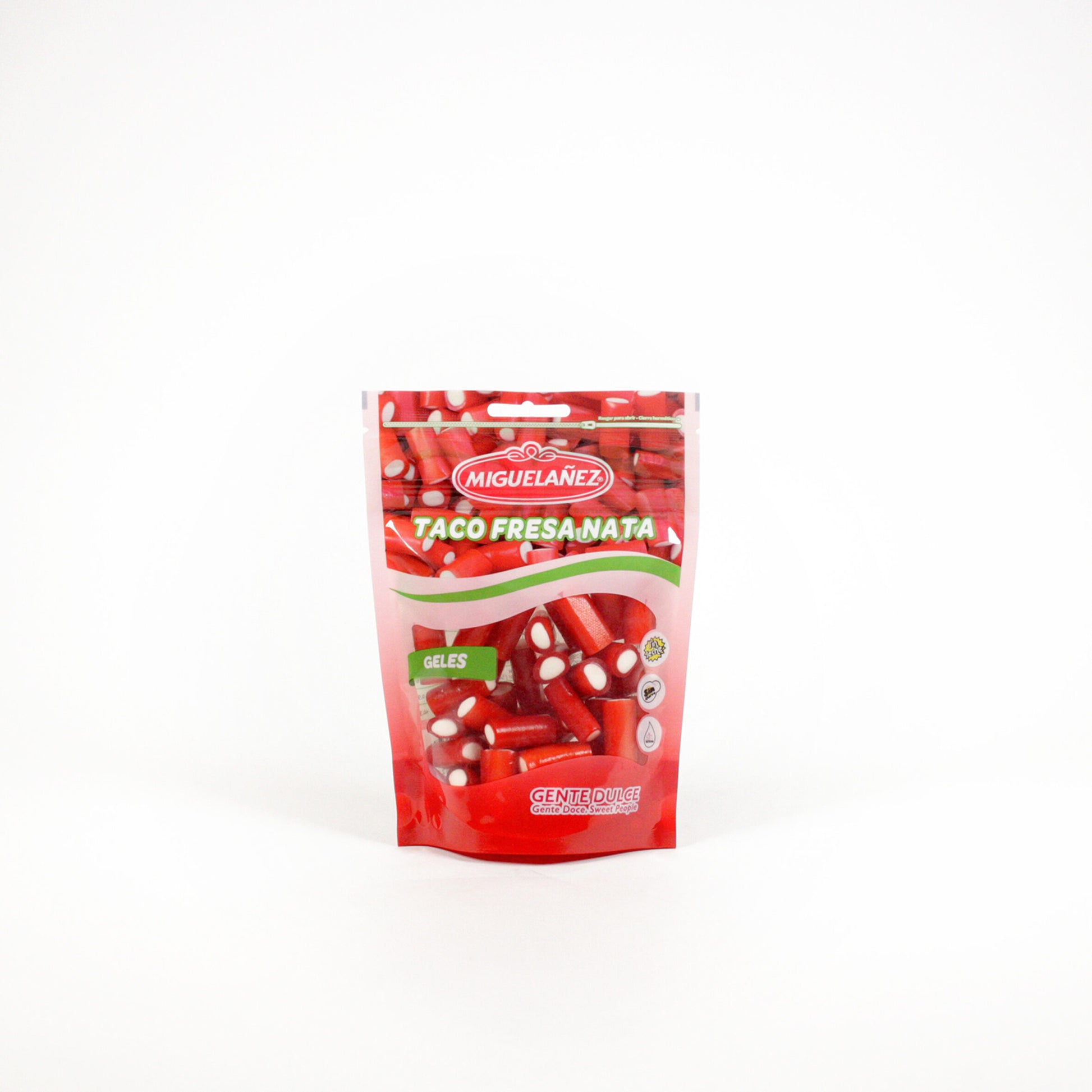 Regaliz fresa y nata taco Miguelañez 165g