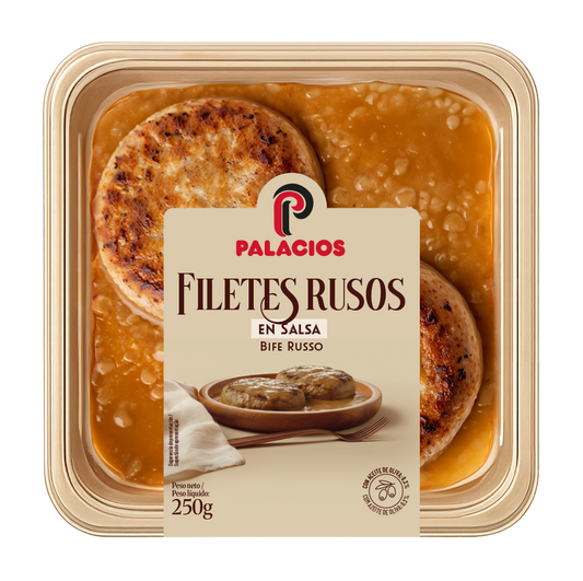 Filetes rusos c/ salsa Palacios 250g La Despensa