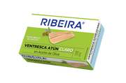 Ventresca atun claro aceite oliva ol-120 lata Ribeira 73g escurr