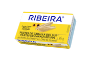 Filete caballa aceite girasol r90 lata Ribeira 60g escurr