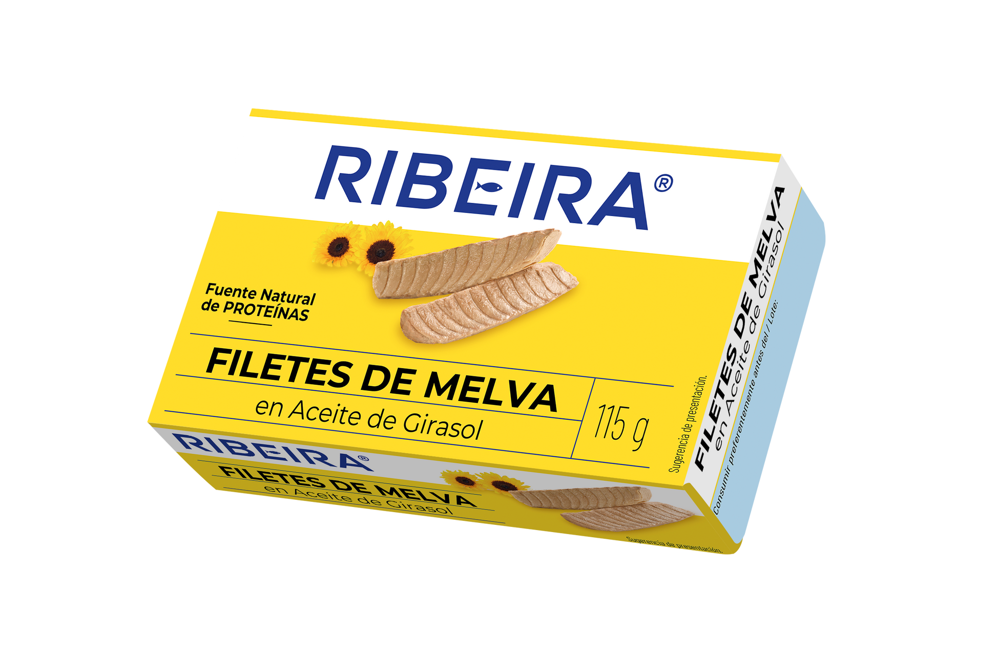 Filete de melva aceite girasol rr-125 Ribeira 80g escurr