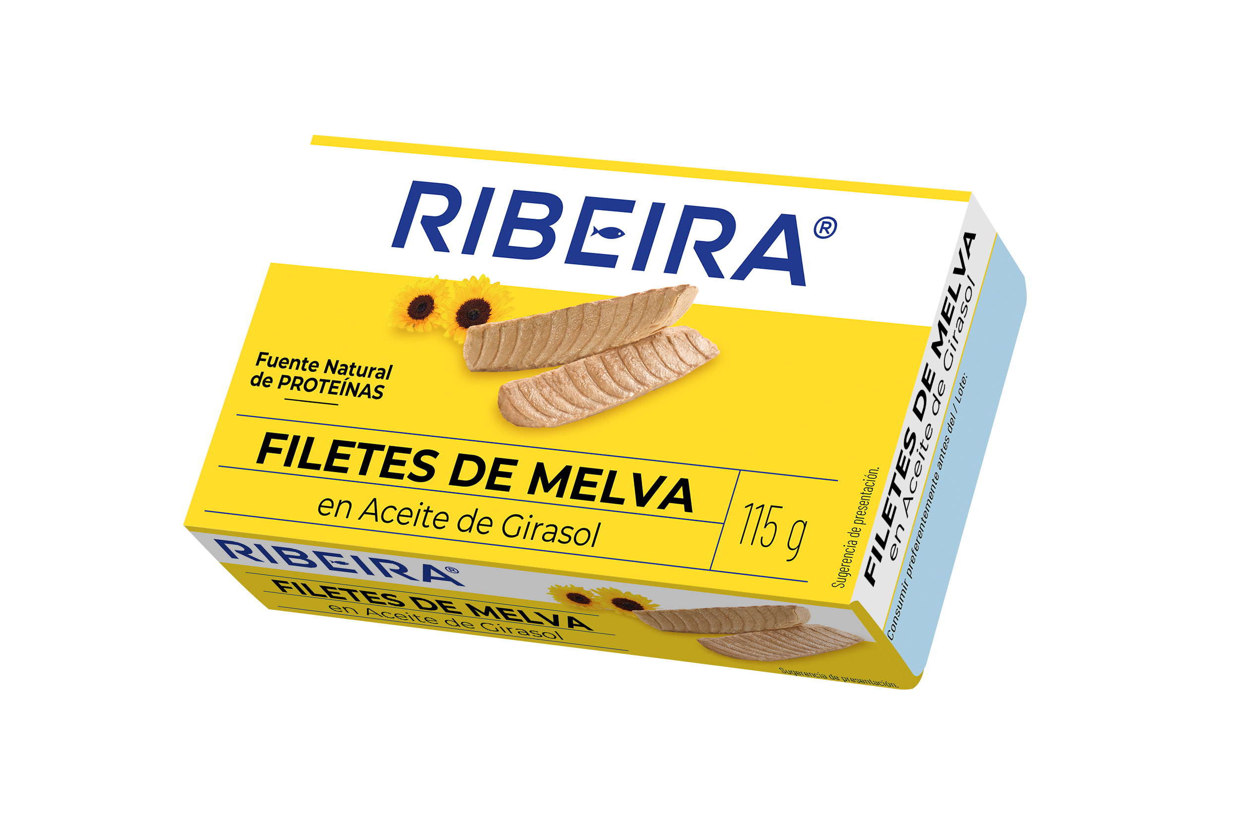 Filete de melva aceite girasol rr-125 Ribeira 80g escurr