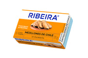 Mejillón de chile escabeche 13/18 ol-120 lata Ribeira 69g escurr