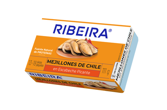 Mejillón de chile picante rr-120 Ribeira 69g escurr La Despensa
