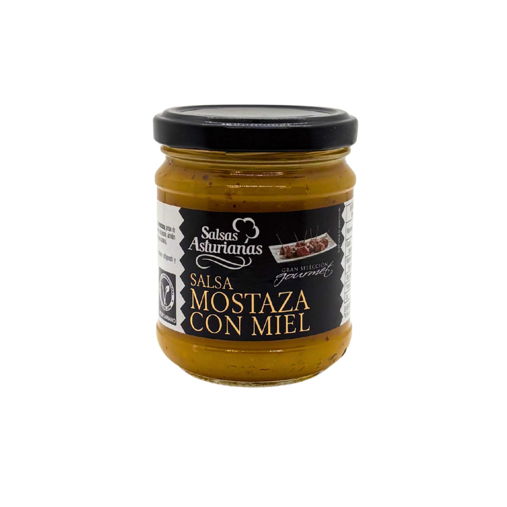 Salsa mostaza miel Salsas asturianas 210g