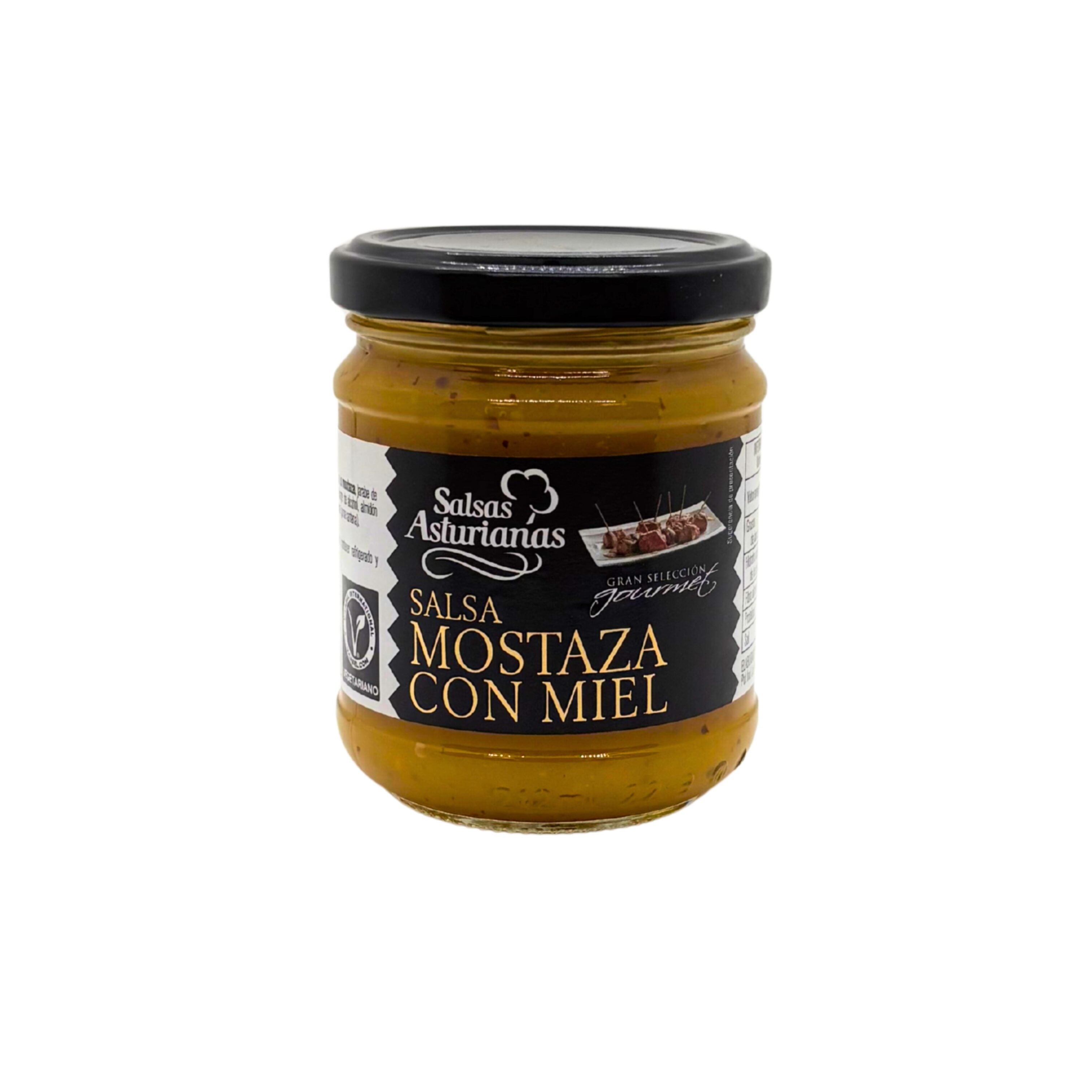 Salsa mostaza miel Salsas asturianas 210g