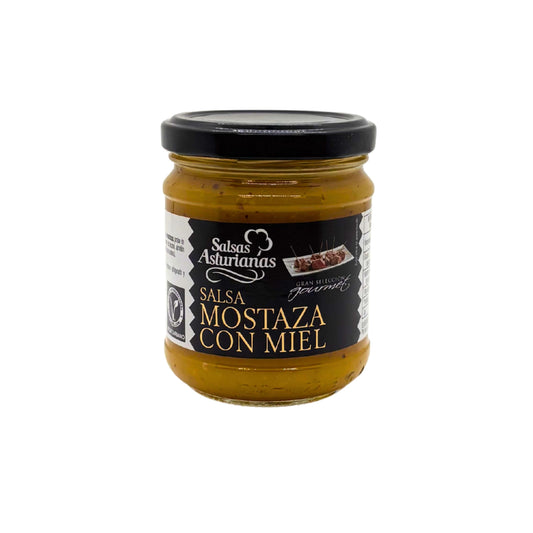 Salsa mostaza miel Salsas asturianas 210g La Despensa