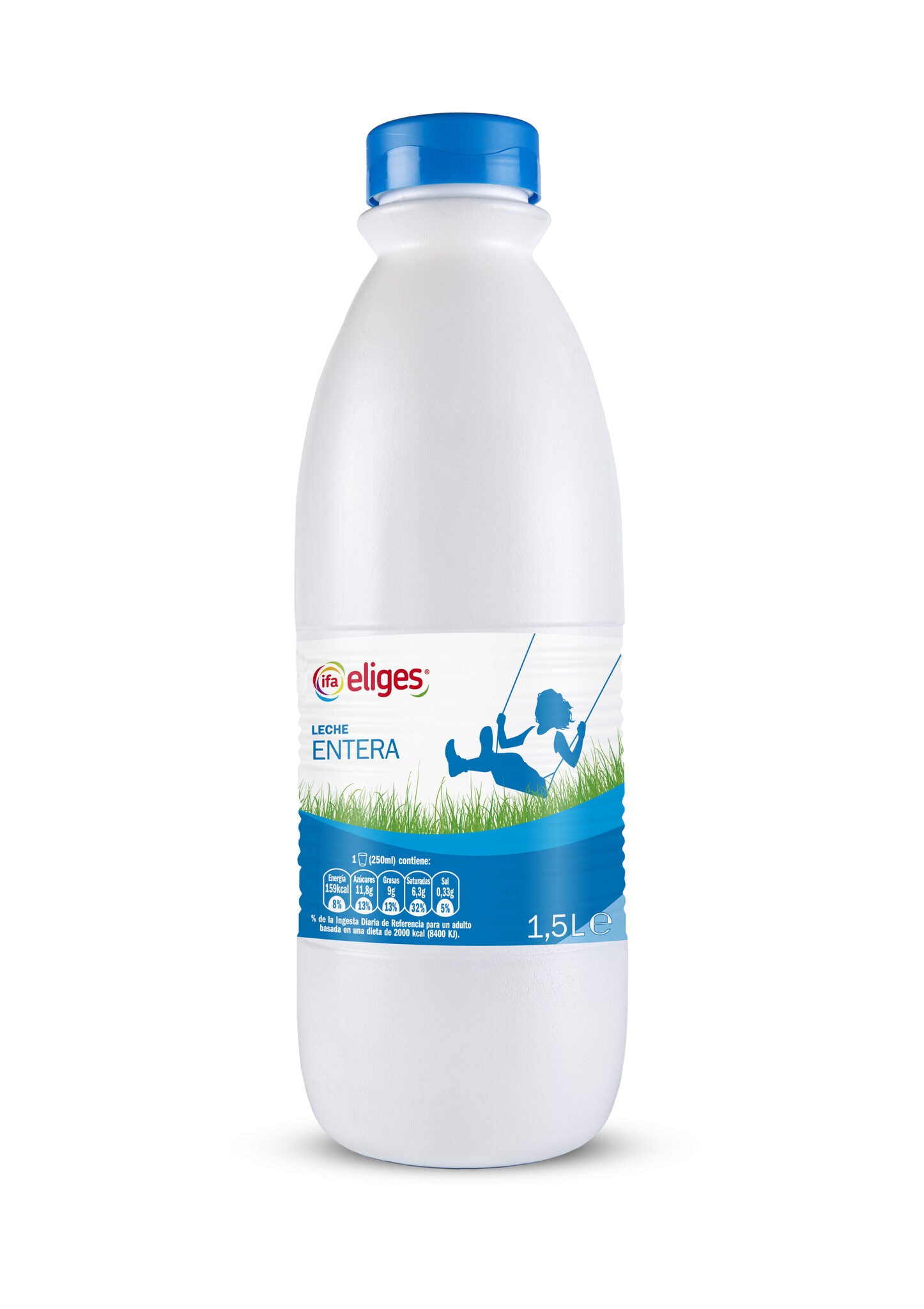 Leche entera botella Ifa eliges 1.5l