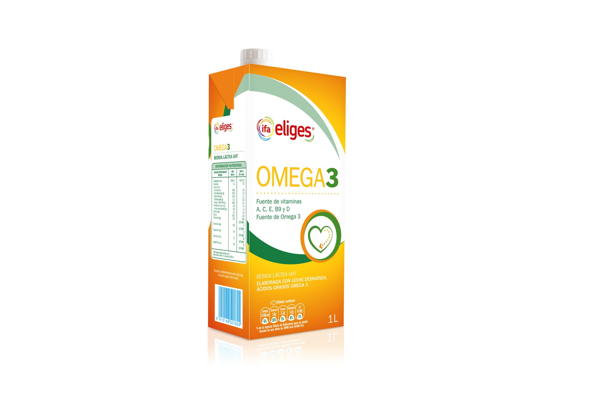 Preparado lacteo colesterol omega 3 Ifa eliges 1l