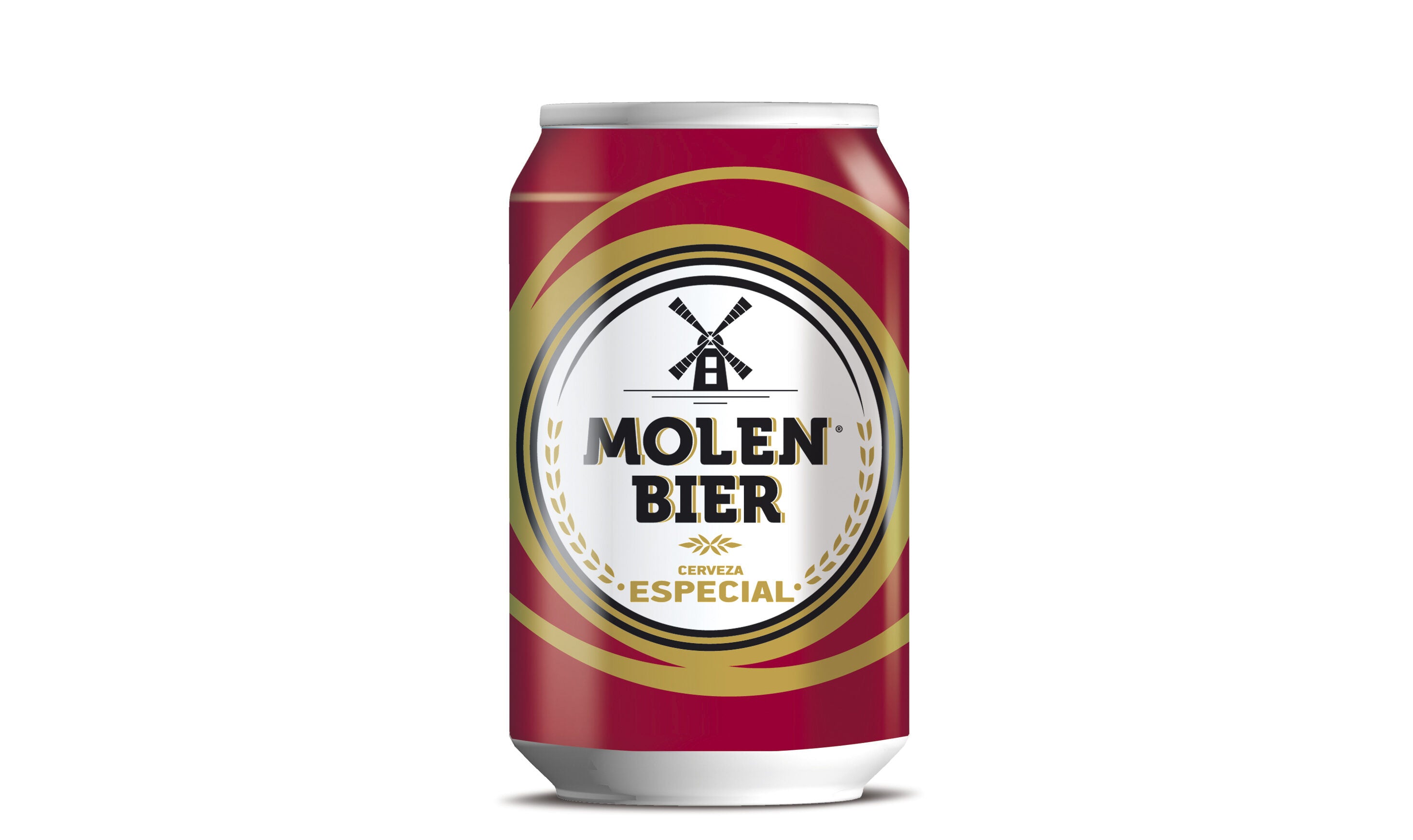 Cerveza especial rubia lata Molen bier 330ml/u