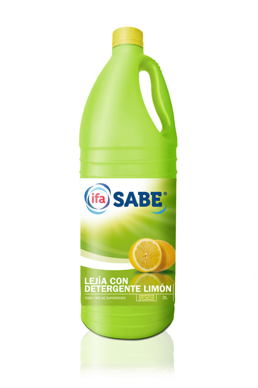 Lejía con detergente limón Ifa sabe 2l La Despensa