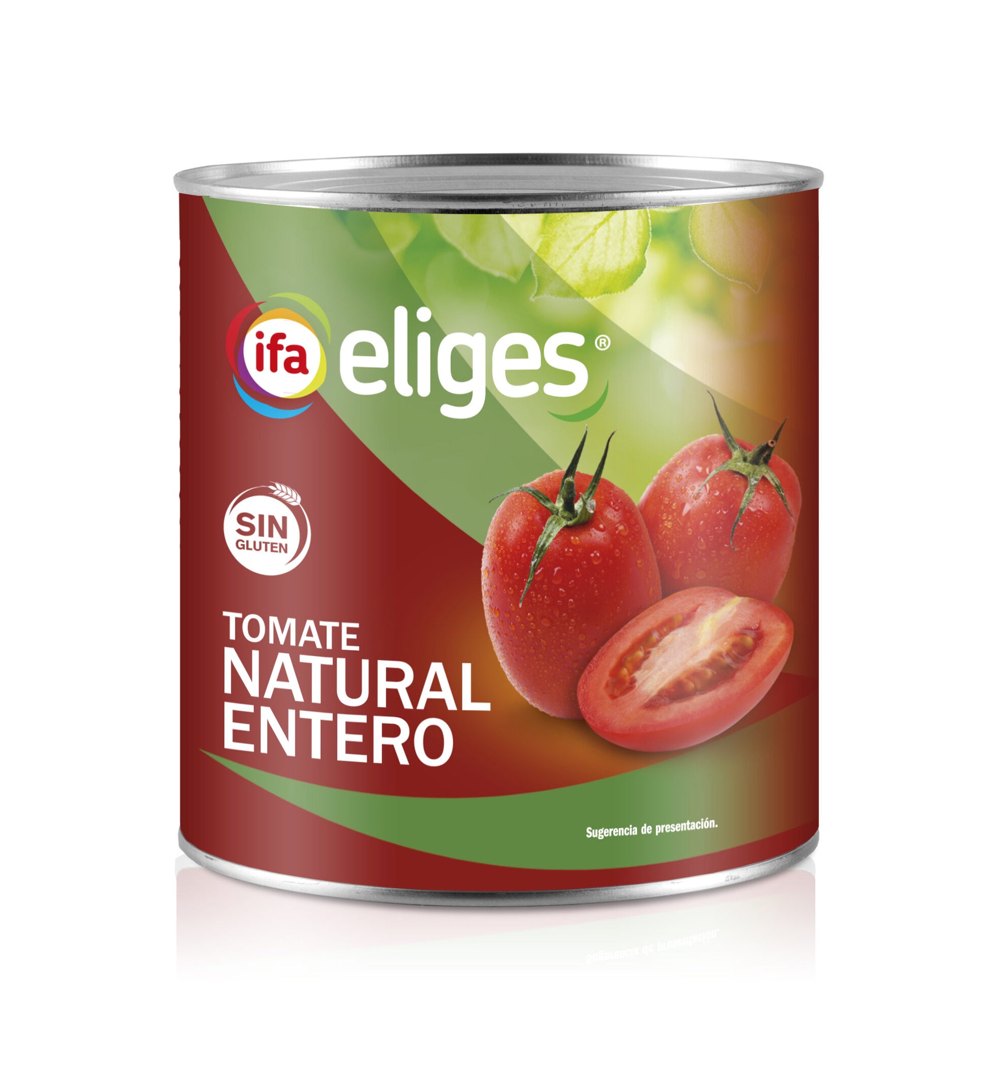 Tomate natural entero lata Ifa eliges 480g escurr