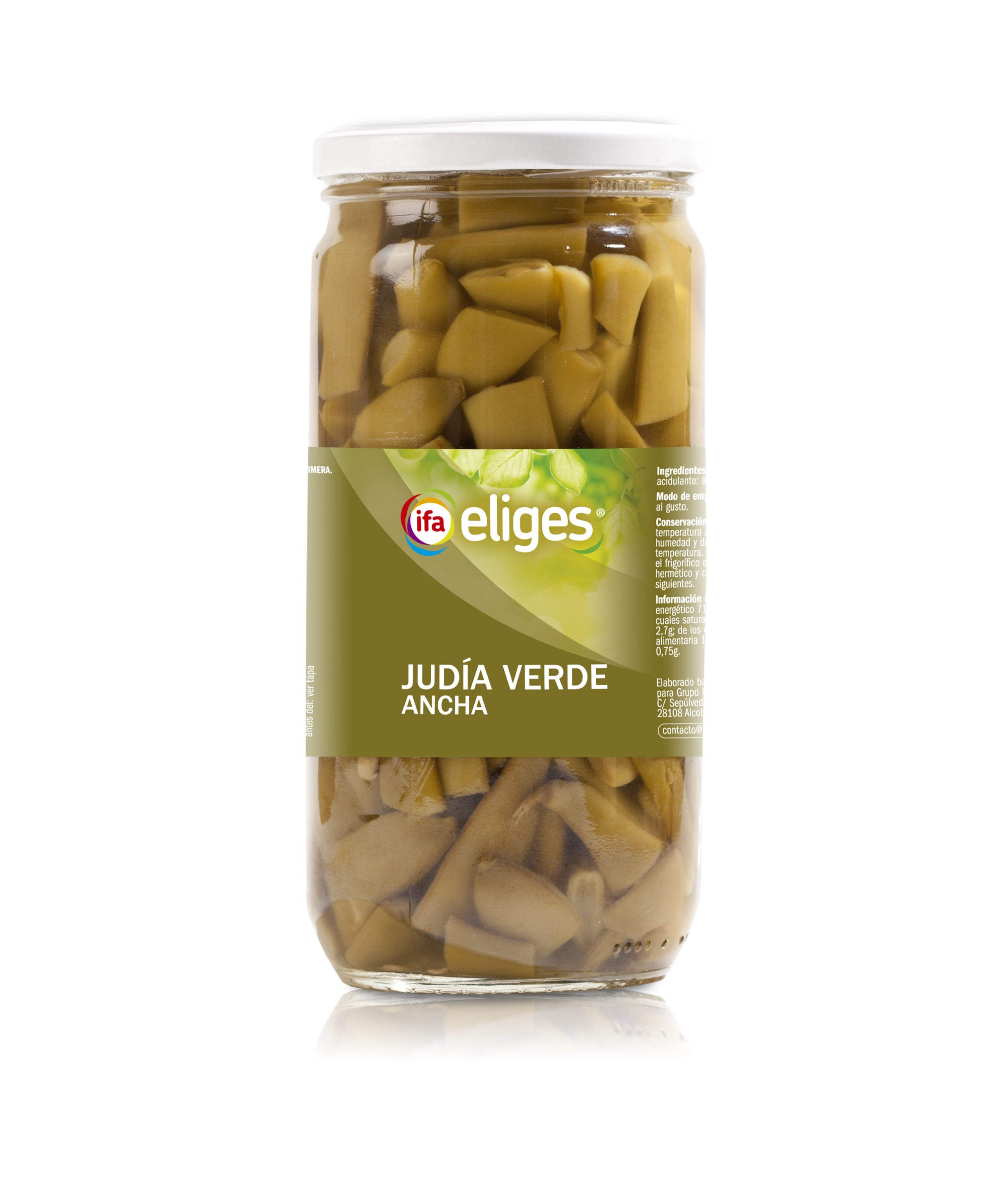 Judía verde ancha cristal Ifa eliges 360g escurr