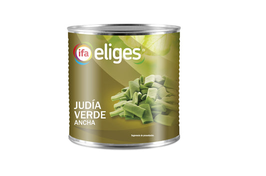 Judía verde cortada ancha lata Ifa eliges 420g escurr La Despensa